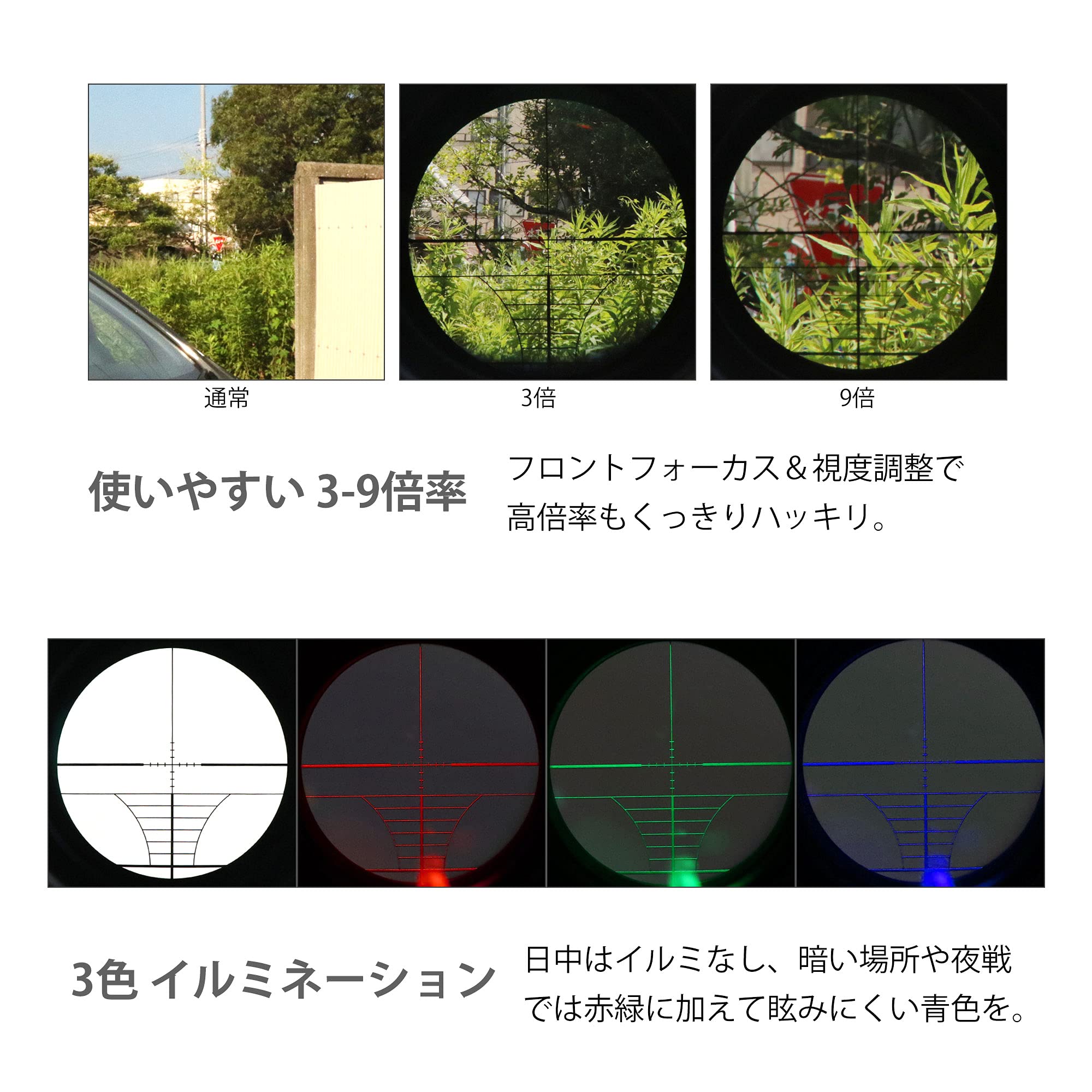 ANS光学式照準 Amazon | 【Amazon.co.jp限定】ANS Optical 3-9x40EGB Pro ライフル